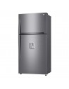 Frigorífico Dos Puertas - LG GTF916PZPED, No Frost, Alto184 cm, Dispensador, Inox