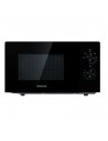 Microondas Libre Instalación - Hisense H20MOBP1G, Grill, 700 W, 20 Litros, Negro