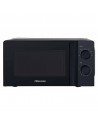 Microondas Libre Instalación - Hisense  H20MOBS1H, 700 W, 20 litros, Negro