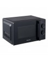 Microondas Libre Instalación - Hisense  H20MOBS1H, 700 W, 20 litros, Negro