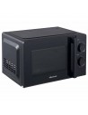 Microondas Libre Instalación - Hisense  H20MOBS1HG, 700 W, 20 litros, Grill, Negro