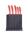 Set 5 Cuchillos - Jata HACC4502 Cocina Tabla Soporte