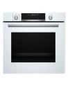 Horno Multifunción - Bosch HBG5780W6 Cristal Blanco Pirólisis, Home Connect