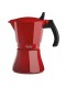 Cafetera Italiana -  Jata HCAF2009 Vulcano, 9 Tazas, Rojo