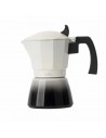 Cafetera Italiana - JATA HCAF2406 Bistrea, 6 Tazas, Aluminio