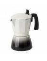 Cafetera Italiana - JATA HCAF2406 Bistrea, 6 Tazas, Aluminio