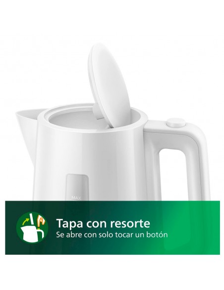 Hervidor - Philips HD9318/00, 2200W,...