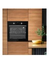 Horno Gas - Vitrokitchen HG602NN, 60 cm, Natural, Negro