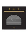 Horno Gas - Vitrokitchen HG602RN, 60 cm, Natural, Antracita