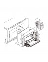 Horno Multifunción -  Vitrokitchen HG902IB, 90 cm, Gas Butano, Inox
