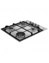 Placa Gas - Beko HIBW64125SX, Cuatro Fuegos, 61 cm, Natural