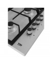 Placa Gas - Beko HIBW64125SX, Cuatro Fuegos, 61 cm, Natural