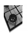 Placa Gas - Beko HIBW64125SX, Cuatro Fuegos, 61 cm, Natural