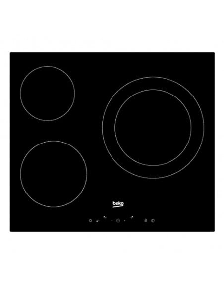 Placa Vitrocerámica -  Beko HIC63402T...