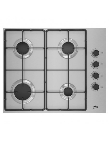 Placa Gas - Beko HIGG 64103 SX,... Placa Gas - Beko HIGG 64103 SX,...