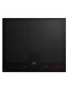 Placa Inducción - Beko HII 68811 NT, 8 zonas de cocción, FullFlexible, Negro