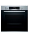 Horno Multifunción - BOSCH HRA574BS0, Cristal Negro, Pirólisis