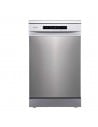 Lavavajillas Libre Instalación - Hisense HS543D10X , 11 servicios, 47 dB, 45 cm, Inox