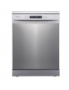 Lavavajillas Libre Instalación - Hisense HS622E10X, 13 servicios, 47 dB, 60 cm, Inox