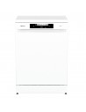 Lavavajillas Libre Instalación - Hisense HS642C60W, 14 servicios, 48 dB, 60 cm, Blanco