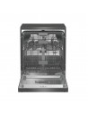 Lavavajillas Libre Instalación - Hisense HS673B60BX, 16 servicios, 44 dB, 60 cm, 3ºBandeja, Wi-Fi, Inox Oscuro