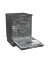 Lavavajillas Libre Instalación - Hisense HS673B60BX, 16 servicios, 44 dB, 60 cm, 3ºBandeja, Wi-Fi, Inox Oscuro