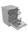 Lavavajillas Libre Instalación - Hisense HS673B60X, 16 servicios, 44 dB, 60 cm, 3ºBandeja, Wi-Fi, Inox