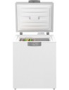 Arcón Congelador - BEKO HSM14540, 0.76m, 205L, eficiencia E