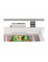 Congelador Arcón - Beko HSM20530, Cíclico, 205 litros, 0.75 metros, Blanco