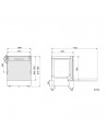 Lavavajillas Integrable - Hisense HV673B60, 16 servicios, 42 dB, 3ªBandeja, 60cm