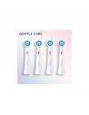 Cabezal de Cepillo de Dientes Eléctrico - Oral-B  iO SW-4 Gentle Care, 4 Unidades, Blanco