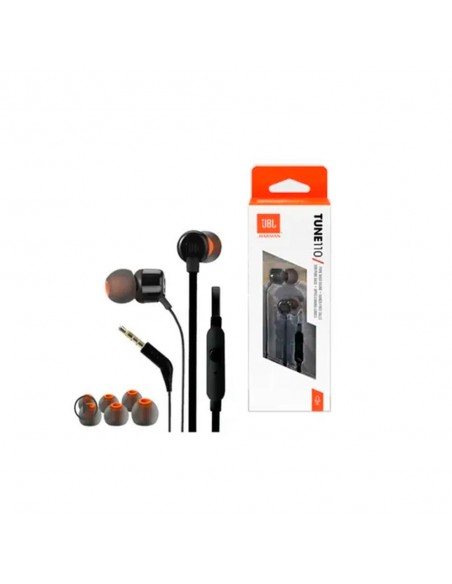 Auricular Interno - JBL T110, Negro