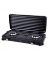 Hornillo de Gas - Jata JECG2702, Dos fuegos, Negro