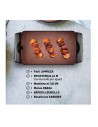 Plancha de Asar -  Jata  JEGR0550 Senses M Magic, 2.500 W, Resistencia en M, 46x28 cm