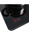 Placa Portátil Inducción - JATA JEVI1460, 2 zonas, 3500W