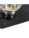Placa Portátil Inducción - JATA JEVI1460, 2 zonas, 3500W