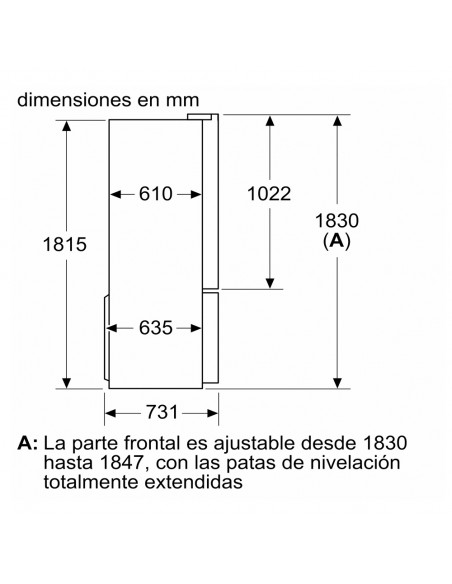 Frigorífico Multidoor - Bosch...