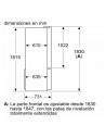 Frigorífico Multidoor - Bosch KFN96APEA, No Frost, 1.83 metros, HC, Acero inoxidable antihuellas