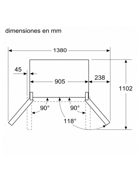 Frigorífico Multidoor - Bosch...