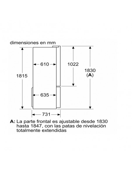 Frigorífico Multidoor - Bosch...