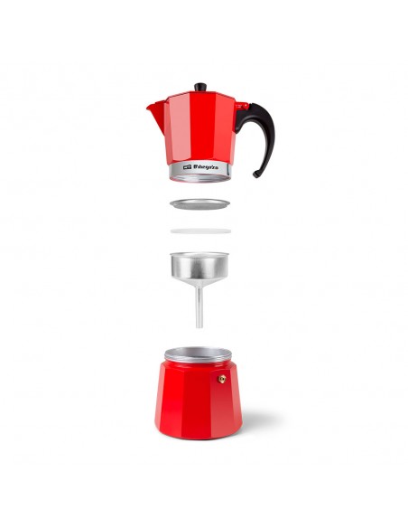 Cafetera Italiana - Orbegozo KFR1240,...