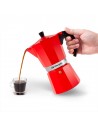 Cafetera Italiana - Orbegozo KFR1240, 12 Tazas, Rojo