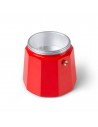 Cafetera Italiana - Orbegozo KFR1240, 12 Tazas, Rojo
