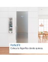 Combi Libre Instalación - Bosch KGN366ICF, No-Frost, 1.86 metros, Inox