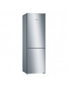 Combi Libre Instalación - Bosch KGN36VIEA, Eficiencia E, Acero Inoxidable, Sin dispensador, No-Frost