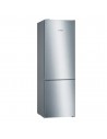 Combi Libre Instalación - Bosch KGN39VIDA, Eficiencia D, Acero Inoxidable, Sin dispensador, No-Frost