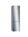 Combi Libre Instalación - Bosch KGN39VIEA, Eficiencia E, Acero Inoxidable, Sin dispensador, No-Frost