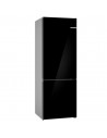 Combi Libre Instalación - Bosch KGN49LBCF, Mo Frost, 2.03 metros, Cristal Negro