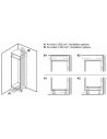Combi Integrable - BOSCH KIN86ADD0, No Frost, 1.77 m, Eficiencia D