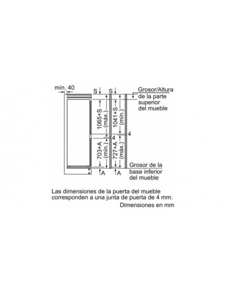 Combi Integrable - BOSCH KIN86ADD0,...